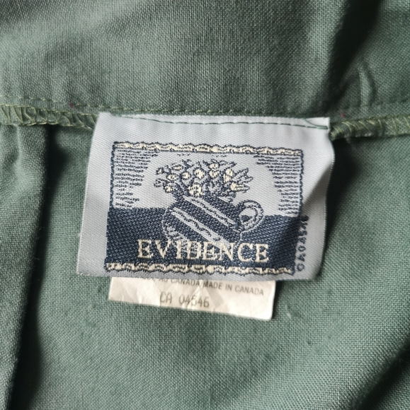 VINTAGE Teal High Waisted Skirt - Picture 5 of 6